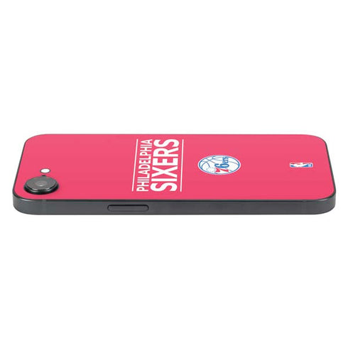 NBA Philadelphia 76ers Standard - Red iPhone 16e Skin